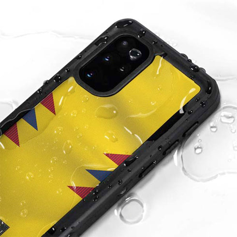 Colombia Soccer Flag Galaxy S20 Plus Waterproof Case